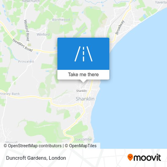 Duncroft Gardens map