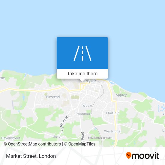 Market Street map