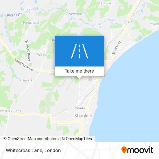 Whitecross Lane map