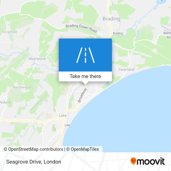 Seagrove Drive map