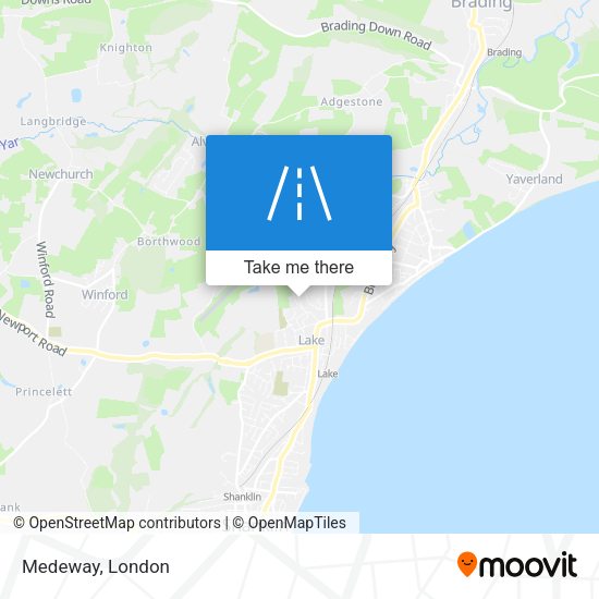 Medeway map