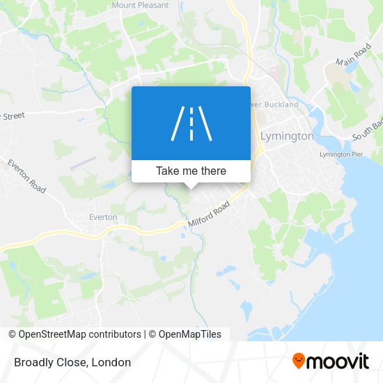 Broadly Close map