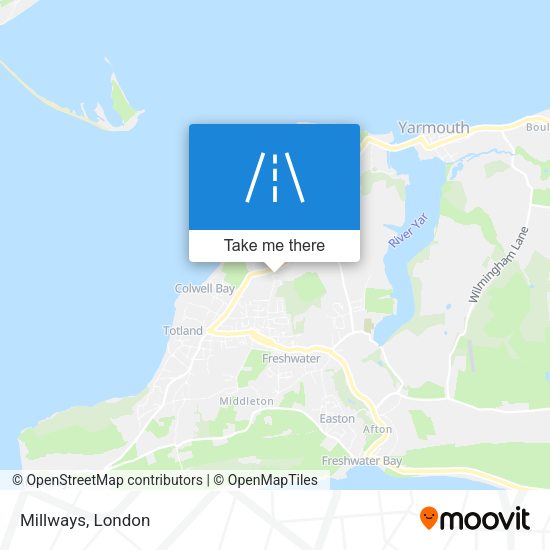 Millways map