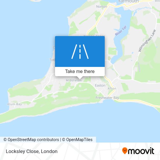 Locksley Close map