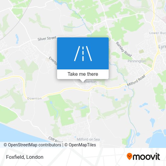 Foxfield map