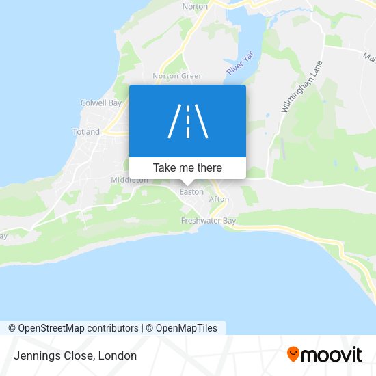 Jennings Close map