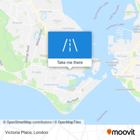 Victoria Place map