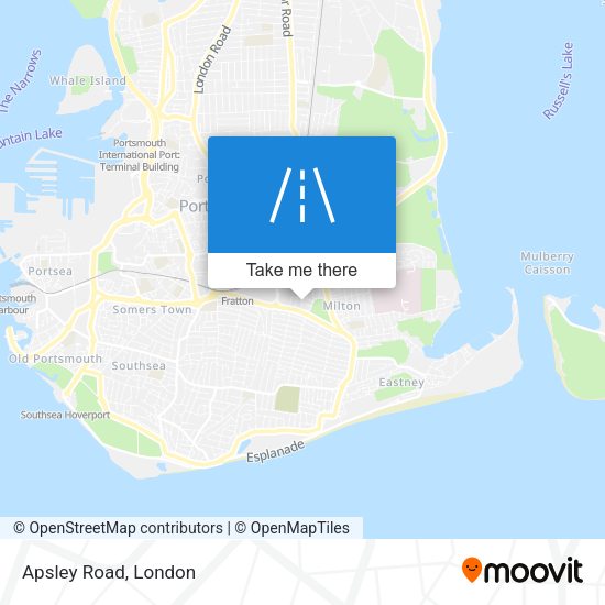 Apsley Road map
