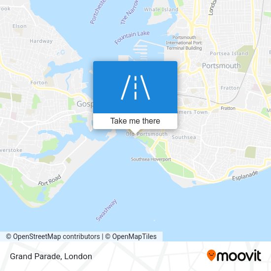 Grand Parade map