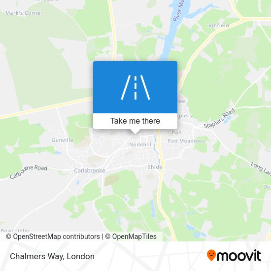 Chalmers Way map