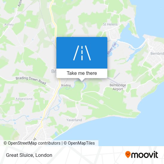 Great Sluice map