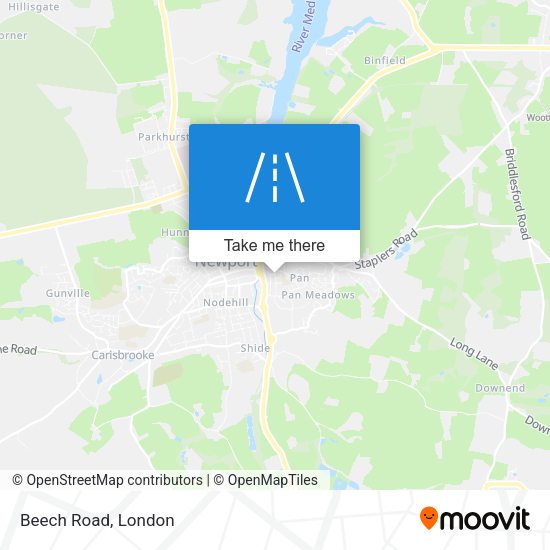 Beech Road map
