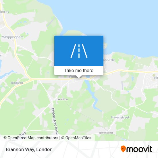 Brannon Way map