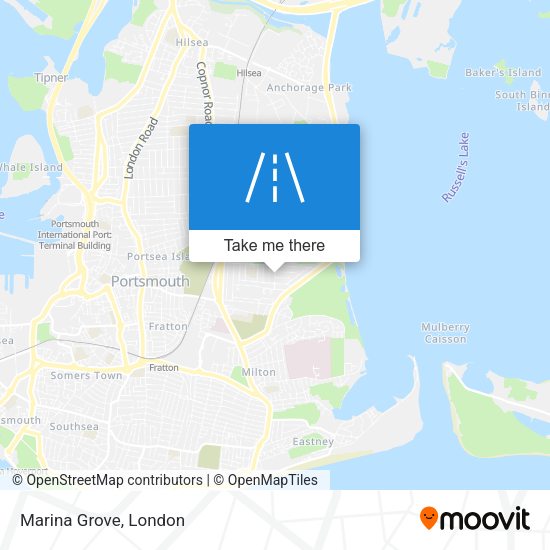Marina Grove map