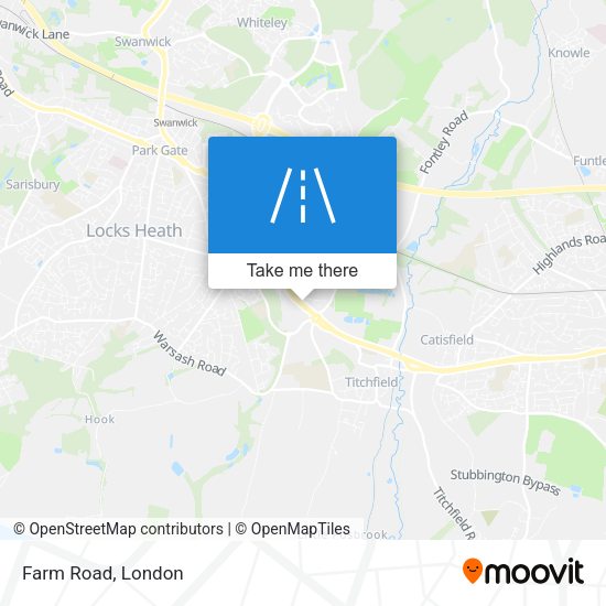 Farm Road map
