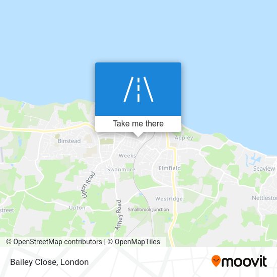 Bailey Close map