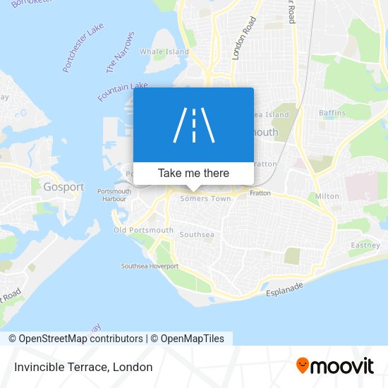 Invincible Terrace map