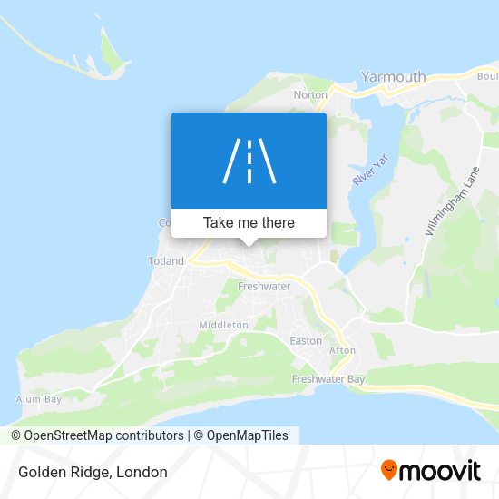 Golden Ridge map