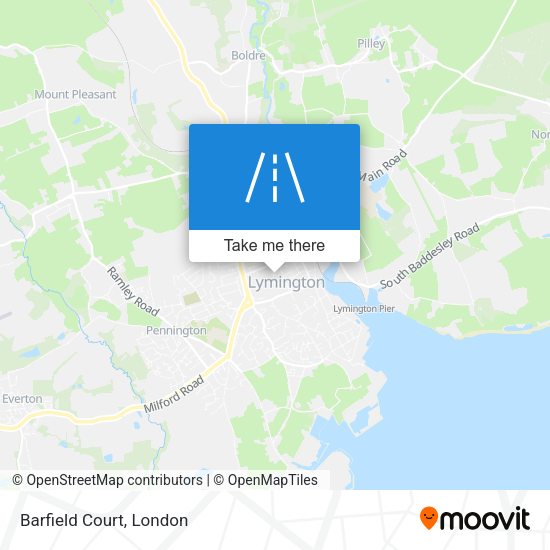 Barfield Court map