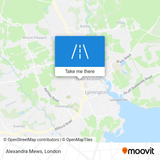 Alexandra Mews map