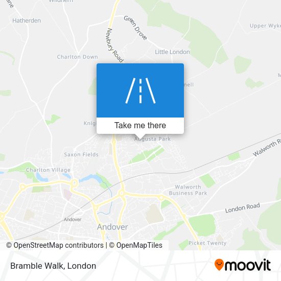 Bramble Walk map