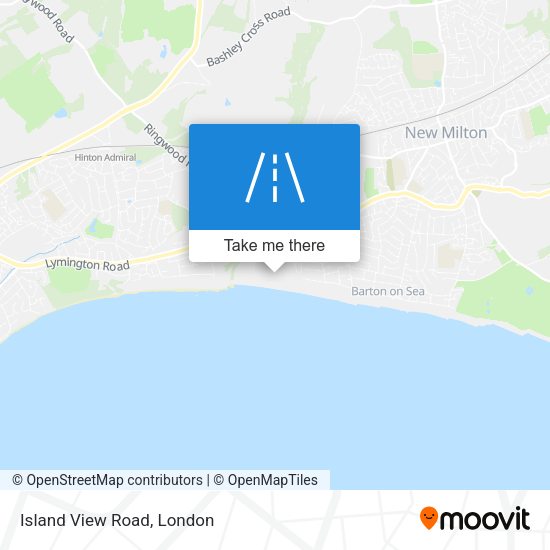 Island View Road map