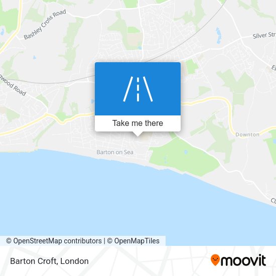 Barton Croft map