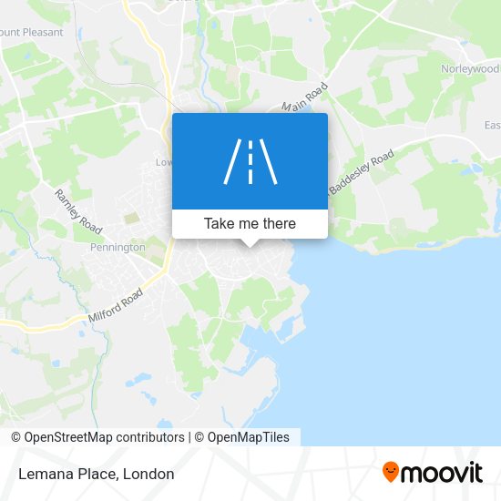 Lemana Place map
