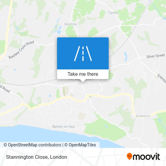 Stannington Close map