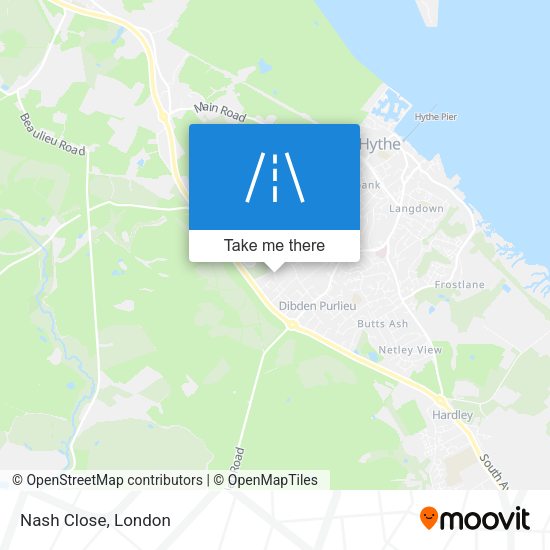 Nash Close map