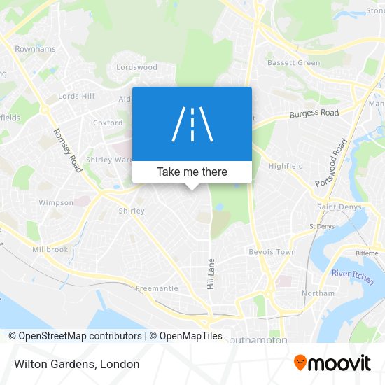 Wilton Gardens map