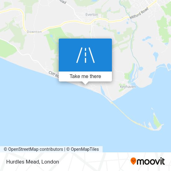 Hurdles Mead map