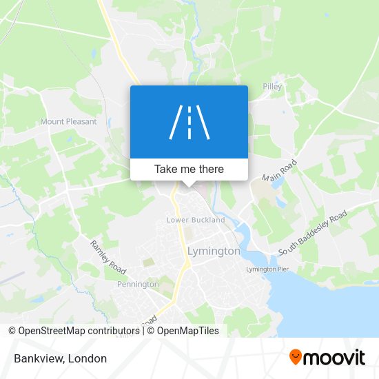 Bankview map