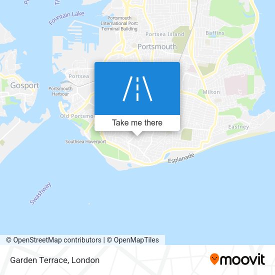 Garden Terrace map