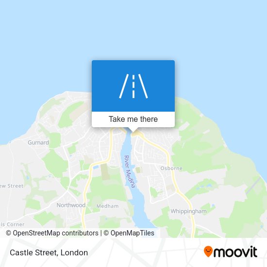 Castle Street map