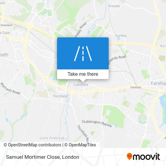 Samuel Mortimer Close map