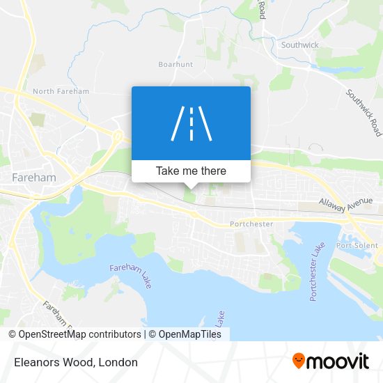 Eleanors Wood map