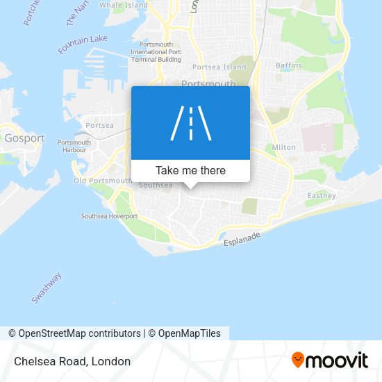 Chelsea Road map