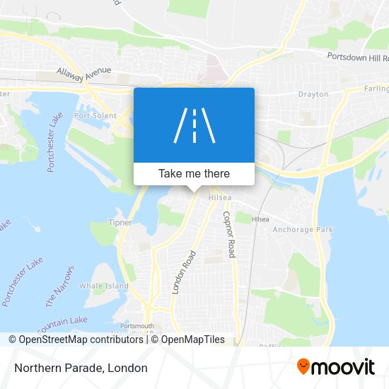 Northern Parade map