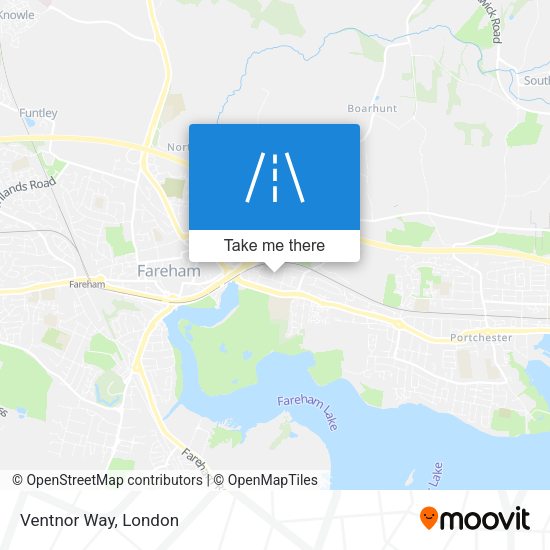 Ventnor Way map