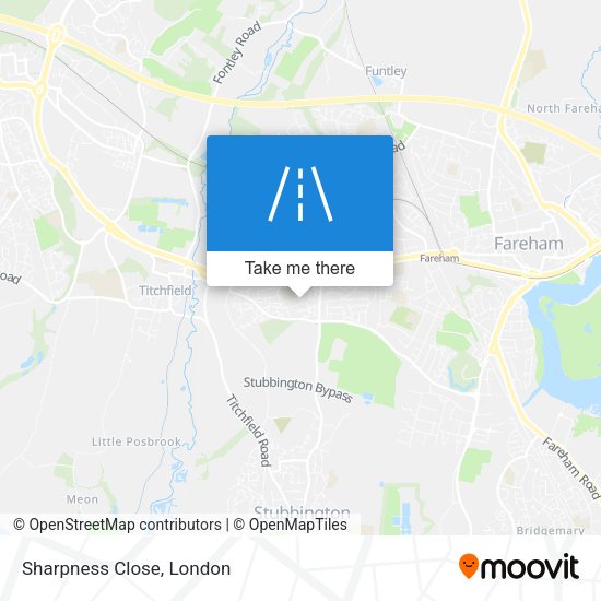 Sharpness Close map