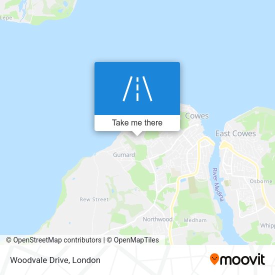 Woodvale Drive map