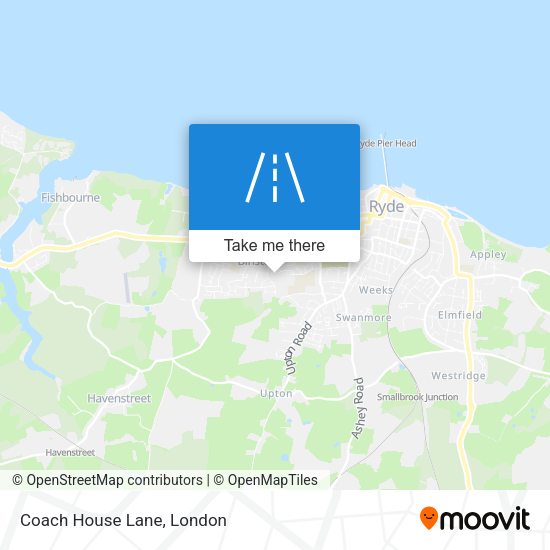 Coach House Lane map