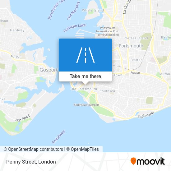 Penny Street map
