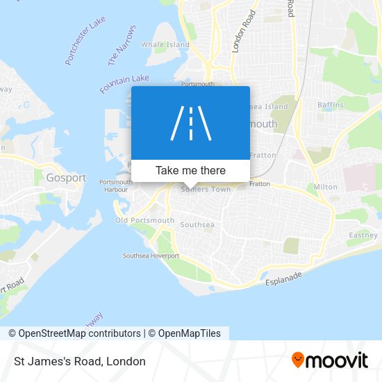 St James's Road map