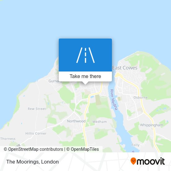The Moorings map