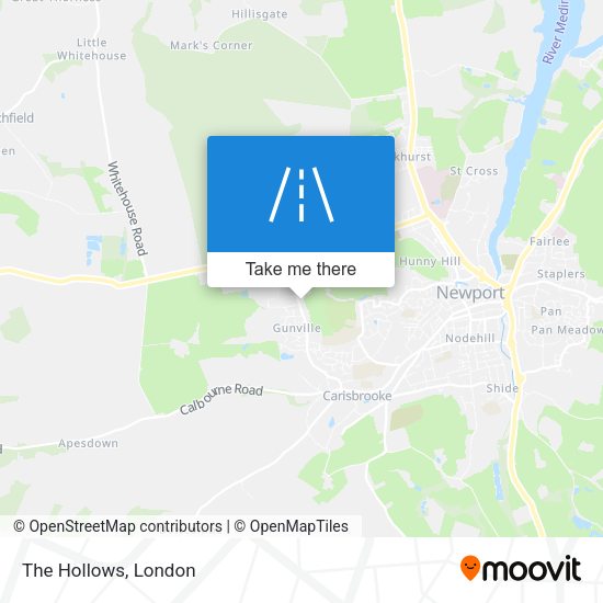 The Hollows map