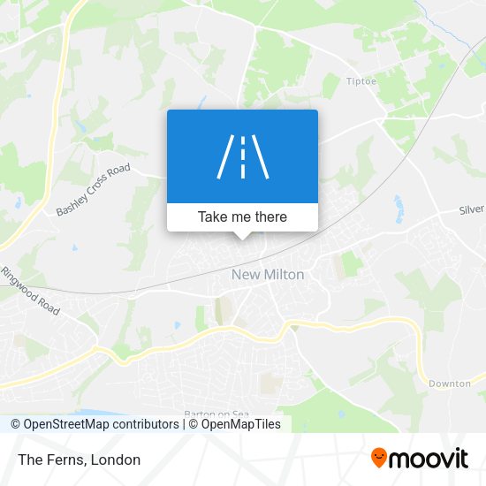 The Ferns map