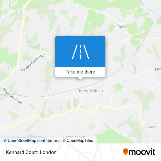 Kennard Court map