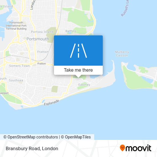 Bransbury Road map